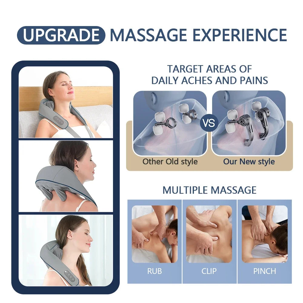  Neck and Back Massager