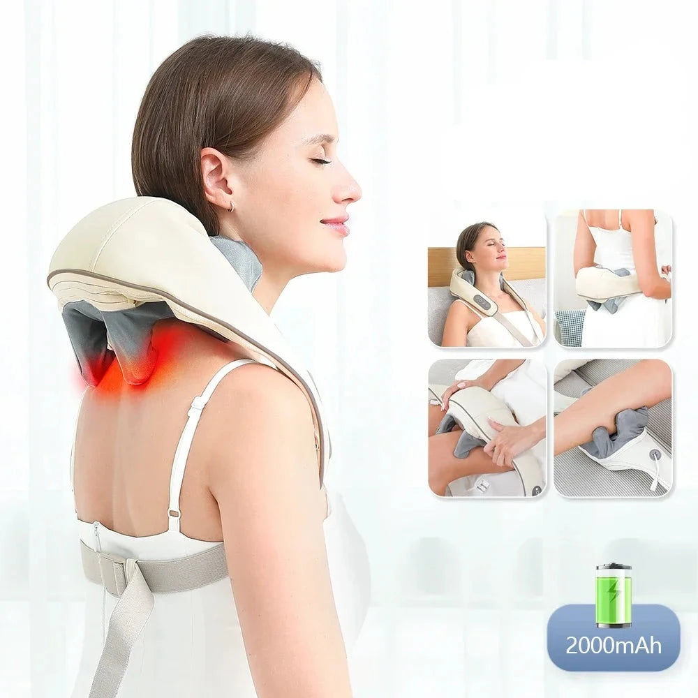  Neck and Back Massager
